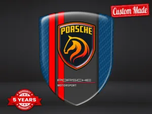 Porsche Autocollants Auto Affaires Résistants Limité Pro